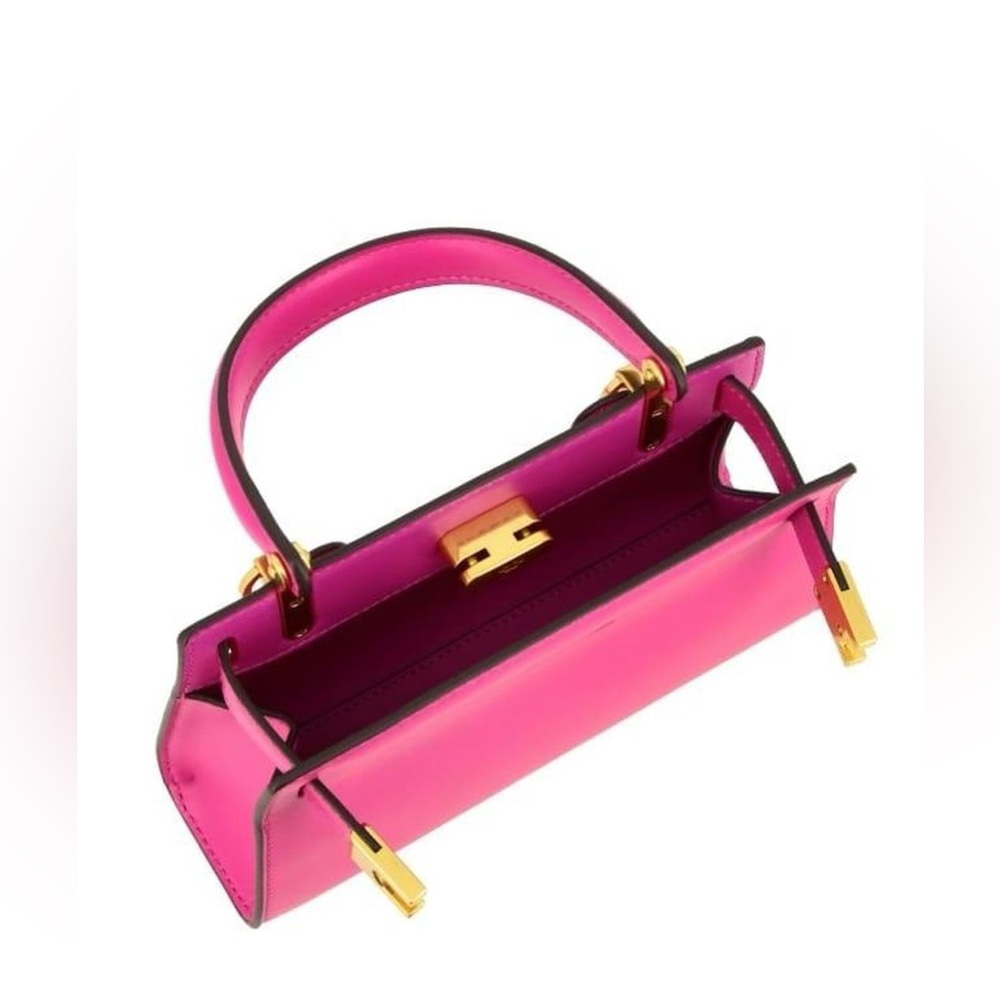Tory Burch Lee Radziwill Petite Leather Bag💓🌸 - Picture 6 of 13
